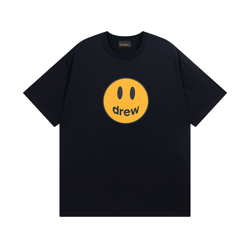 市面最顶版drew短袖笑脸t恤