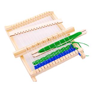 幼儿园小型手工diy织布机编织材料包纺织玩具奖励小礼物礼品奖品