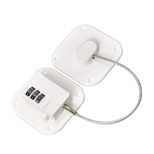 抽屉锁冰箱窗户玻璃门推拉门锁固定锁扣卡扣专用免打孔儿童安全锁