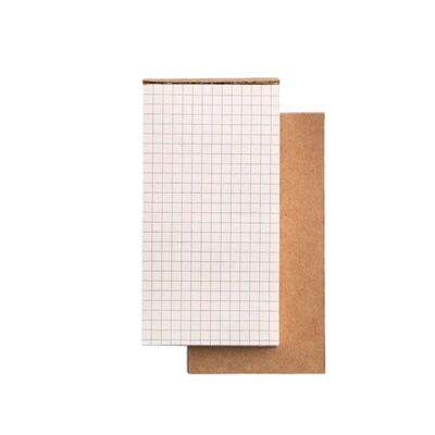 牛皮纸便利贴空白学生用横线便签贴纸可粘小学生初中生专用白色网格错题便签本可撕办公记事标签贴每日格本