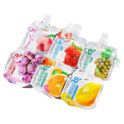 小金鼠乐S吸吸果冻可吸水果小孩椰果粒儿童零食0脂肪低脂代餐整箱