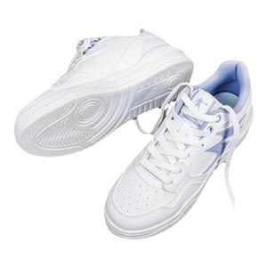 乔丹空军一号爆款紫色板鞋女2024秋冬季厚底小白鞋低帮休闲运动鞋