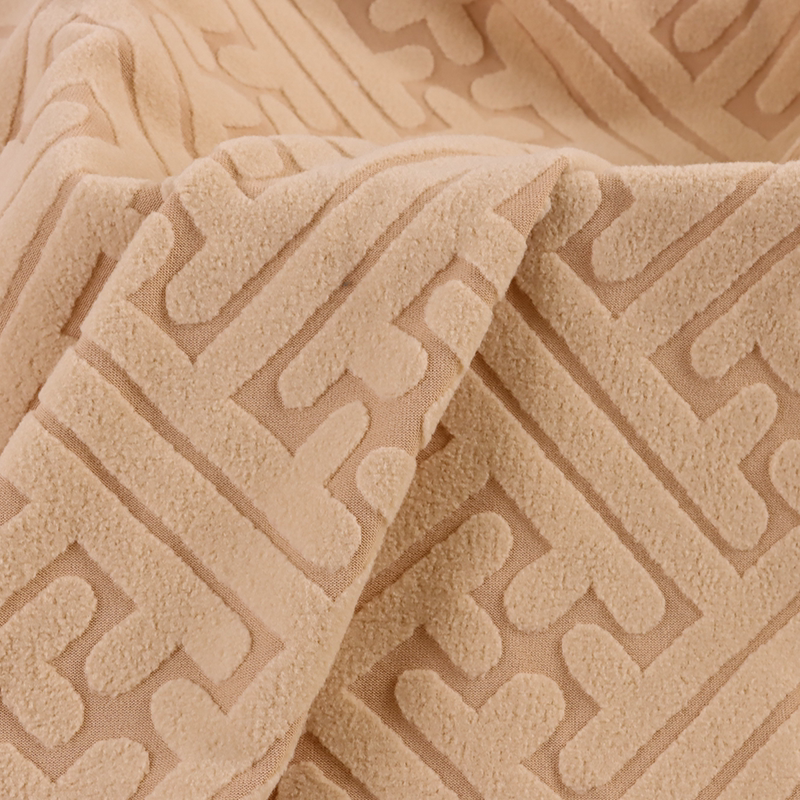 加厚高端毛绒沙发专用布料面料防滑弹力沙发套罩自己做摇粒绒布料