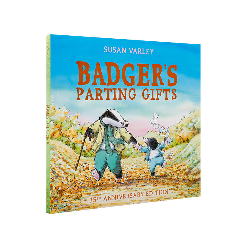 英文原版绘本Badger's Parting Gifts 獾的礼物 亲子共读促进沟通关怀暖心绘本 儿童英语趣味启蒙早教认知图画故事书 4-8岁
