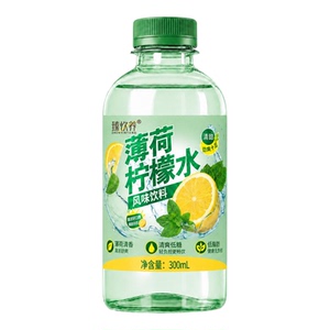 清凉爽口薄荷柠檬水饮料整箱促销