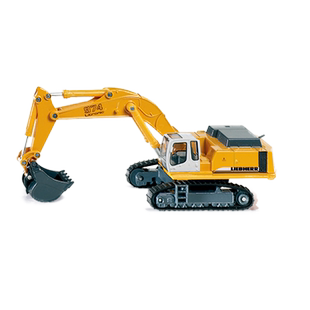 siku利勃海尔液压挖掘机1874儿童合金工程车模型男孩运输玩具仕高