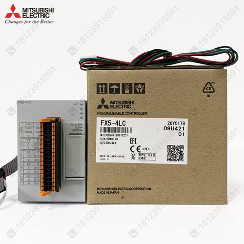 议价三菱FX5U温度调节模块 FX5-4LC 可4通道输入输出 原装进口