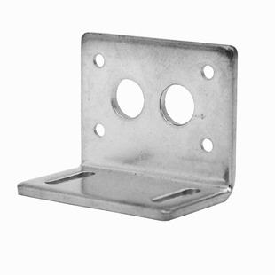 直流减速电机固定支架小马达底座GY370-3246减速箱卧式支架