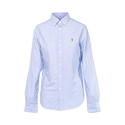Polo Ralph Lauren拉夫劳伦 女款翻领长袖衬衫 迷衣时尚