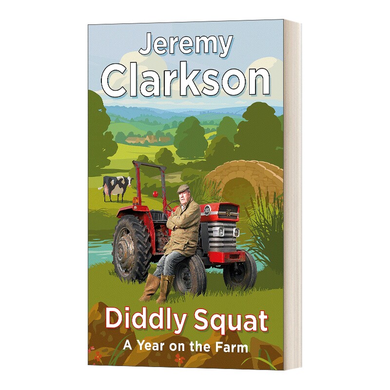华研原版 克拉克森的农场 英文原版小说 Diddly Squat 田园生活从开始到放弃 小蹲农场1 杰里米·克拉克森真人秀原著 进口英语书籍