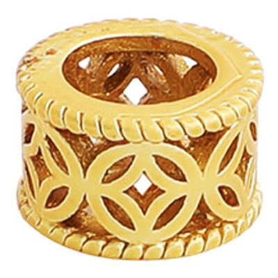 复古钱币转运珠镂空铜钱大孔隔珠