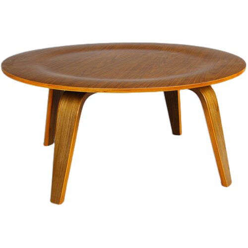 初森Eame Molded Plywood Coffee Table CTW伊姆斯全木桌咖啡茶几