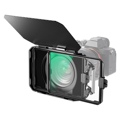 K&F CONCEPT/卓尔遮光斗碳纤维便携遮光罩盒电影方形滤镜套装67/72/77/82-95mm转接环ND减光黑柔滤镜相机配件