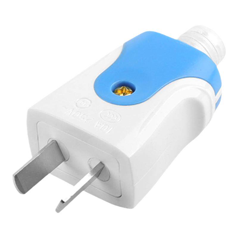 纯铜转动两脚工地家用电源插头