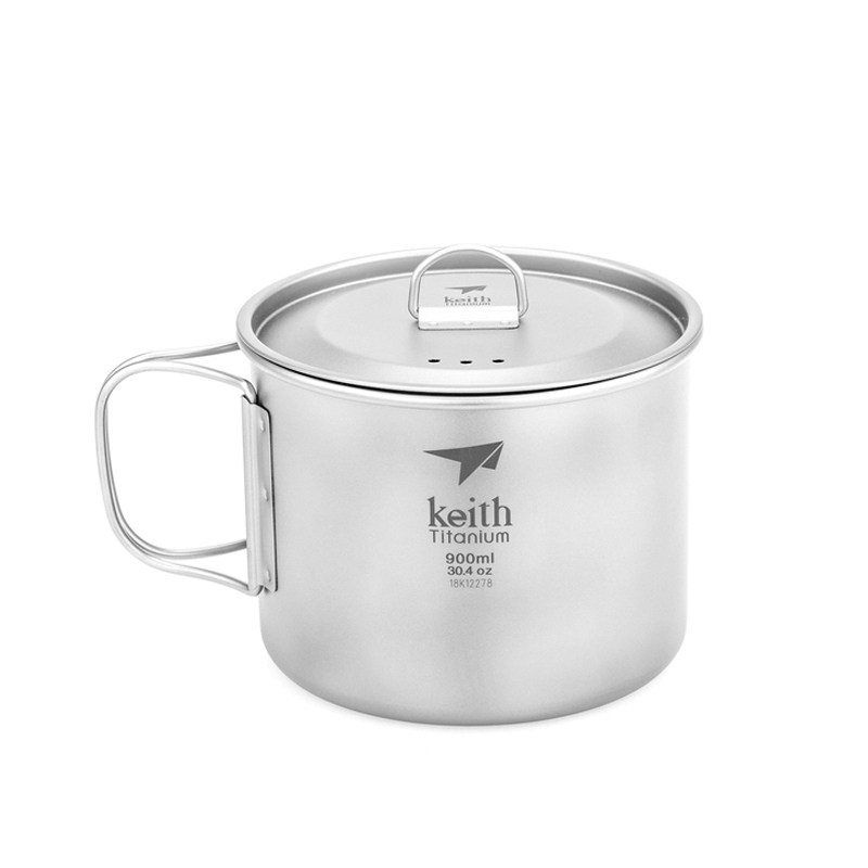 铠斯900ML纯钛钛杯KEITH
