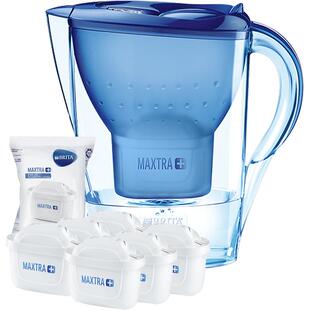 德国BRITA碧然德净水壶海洋厨房家用净水器净水杯滤水壶1壶7芯