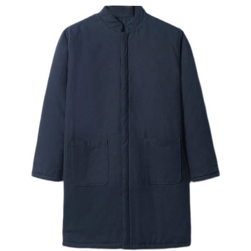 加厚棉衣大码宽松禅意茶服外套