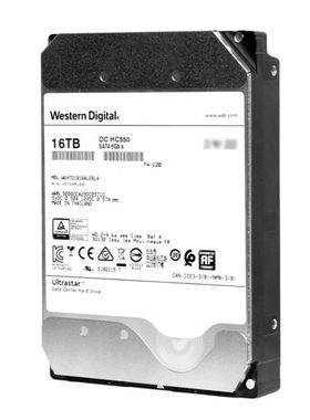 WD西部数据16T企业级WVH721816ALE6L4台式电脑硬盘服务器CMR垂直