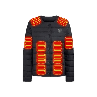 啄木鸟充电加热男款智能温控羽绒服电发热衣服内胆全身发热女外套