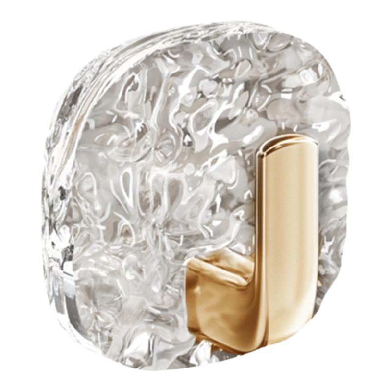 轻奢挂钩强力粘胶墙面承重无痕免打孔钩子粘贴卫生间门后透明粘钩