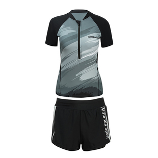 2025新款大码泳衣女士保守分体泡温泉游泳馆专用女款高级感游泳衣