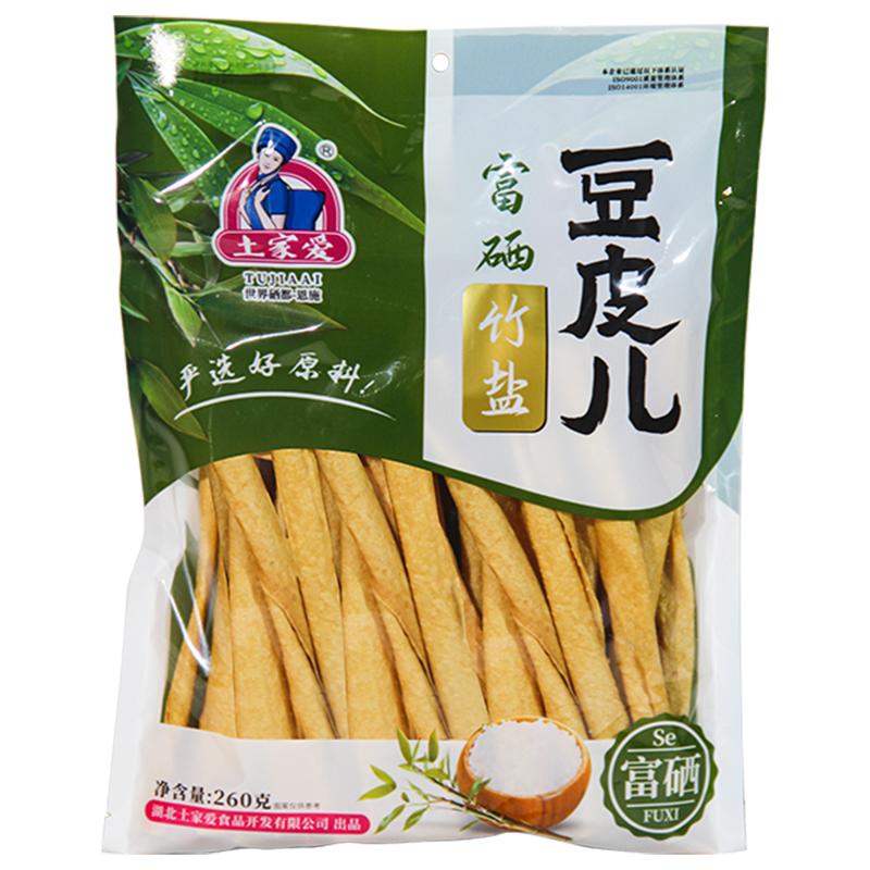 富硒竹盐豆皮特产凉拌火锅配菜