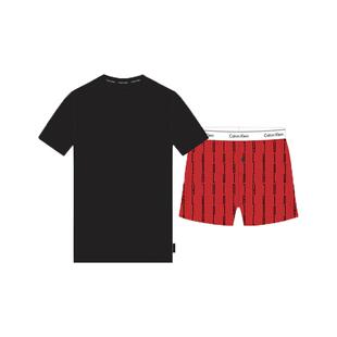 【自营】CK 凯文克莱 男士短袖短裤套装家居服套装 000NB3324E
