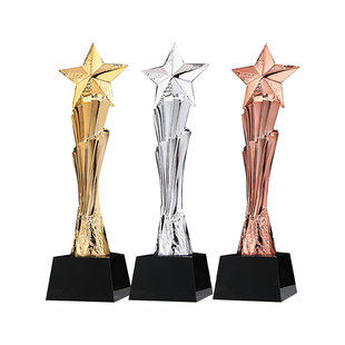 水晶实木奖杯定制奖牌树脂镀金公司单位定做表彰纪念荣誉员工颁奖