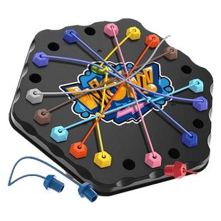 解绳大挑战大脑思维训练专注力二人对战亲子互动益智桌游儿童玩具