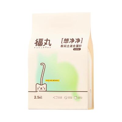 福丸绿茶豆腐混合猫砂2.5kg×1袋
