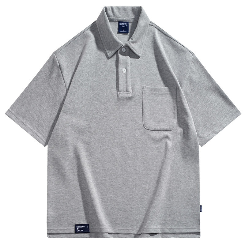 SOTAKEN重磅320g男POLO衫工装