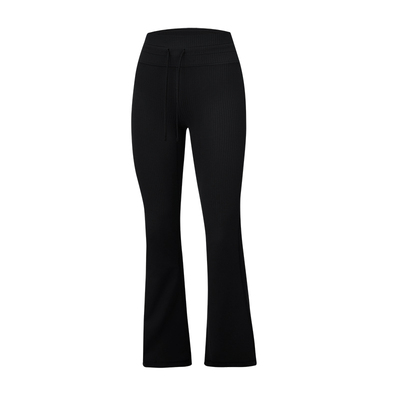 Groove Rib 女士运动罗纹高腰加宽喇叭裤丨lululemon丨LW5IMUA