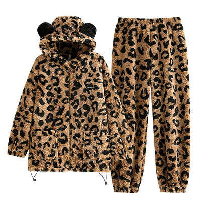 【商场同款】悦内女士法兰绒睡衣