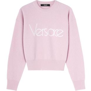 【季末优惠】VERSACE/范思哲 女士 1978 Re-Edition Logo套头衫