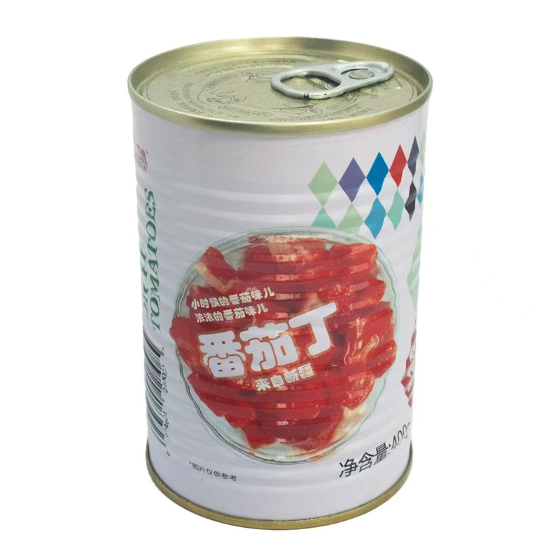 25年产茄鼎新疆番茄丁罐头无添加