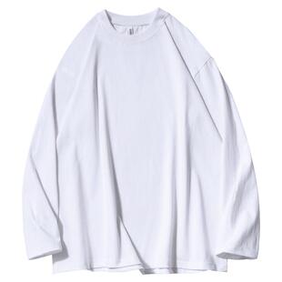 【多色可选】280g重磅宽松纯色长袖
