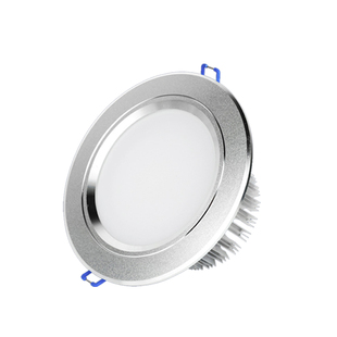 彩色筒灯LED嵌入式天花灯3W粉色红绿蓝黄紫彩光灯酒吧KTV会所射灯