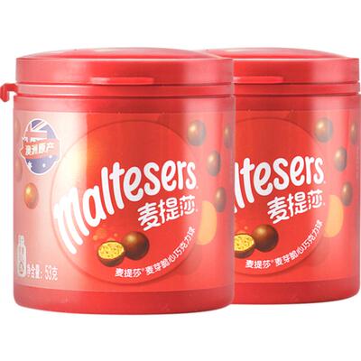 德芙麦提莎麦芽脆巧克力53g×2罐
