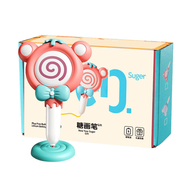六一儿童可食用3D打印糖画笔套装