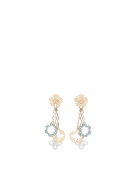 【提前享】TORY BURCH 汤丽柏琦 勿忘我系列耳环 184407