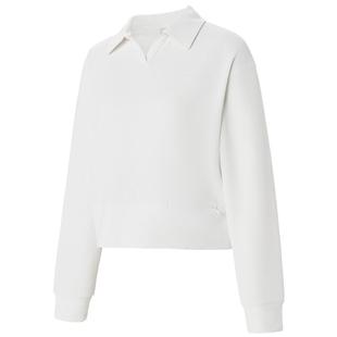 KOLON SPORT可隆女士圆领长袖吸湿速干T恤华夫格防晒UPF50+上衣