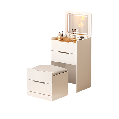 经济型翻盖简易一体两用梳妆台