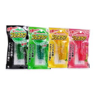 日本小林制药口气清新丸爆珠香口丸去除胃气口臭胃香糖香体接吻糖