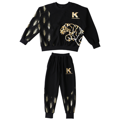 童装男童加绒卫衣2025新款