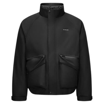 森马防风三防外套两件套羽绒服男