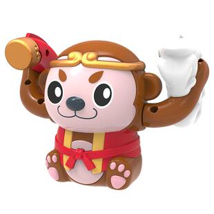 灵动创想团团转翻滚猴益智电动翻斗猴男宝宝爬行翻跟头小猴子玩具