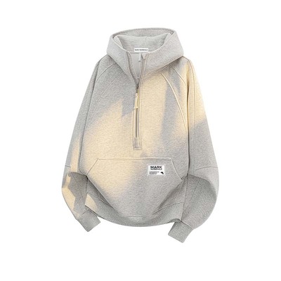 马克华菲半拉链连帽卫衣男款2