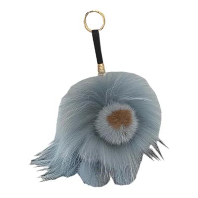 水貂毛小狮子包挂件高档挂饰配饰