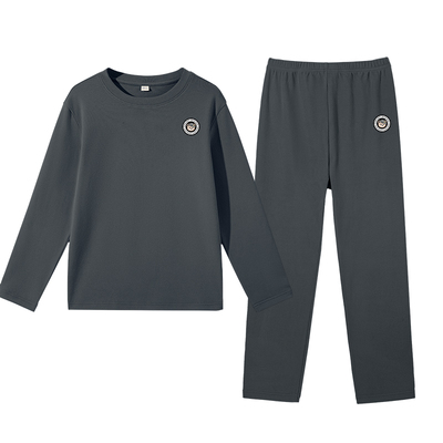 红豆男童秋衣秋裤套装2025新款男孩加厚德绒打底衣服儿童保暖内衣