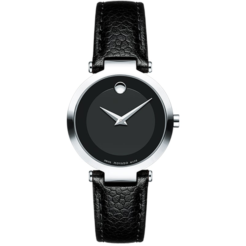 Movado/摩凡陀现代经典系列皮带简约时尚瑞士女表